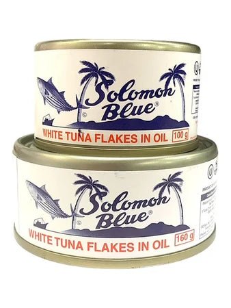 Solomon Blue Original White Flakes Tuna in Soy Oil 250g x 36 - Vinays Food - Soltuna
