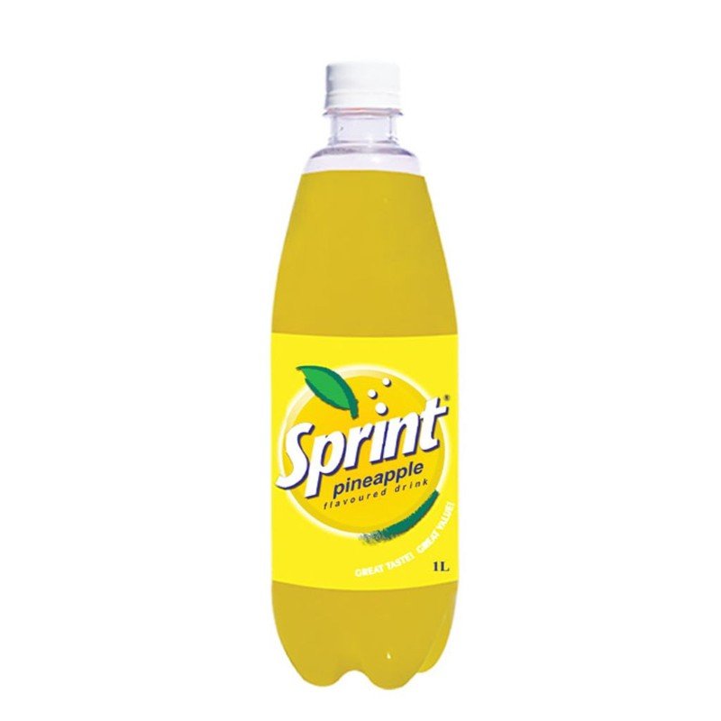 Sprint Pineapple 1L x12 - Vinays Food - Punjas