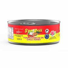 Sunbell Tuna Chunks Oil & Chilli 170g x48 - Vinays Food - Soltuna