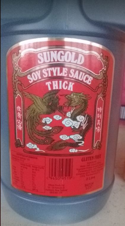 Sungold Soya Sauce 2L x6 - Vinays Food - Sungold