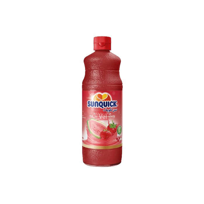 Sunquick Pink Guava & Strawberry 700ml x6 - Vinays Food - Sunquick