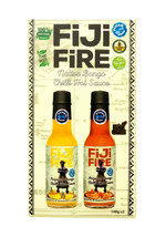 Fiji Fire Twin Pack Bongo Chilli Hot Sauce 150ml x2x6