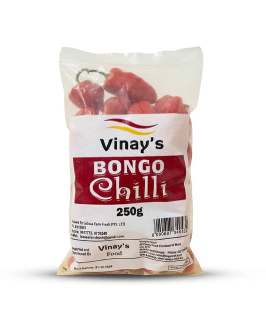 Vinay's Bongo Chilli 250g x 20 - Vinays Food - Vinay's