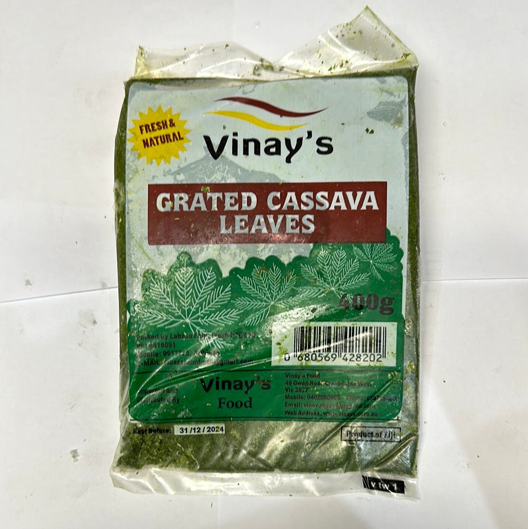 Vinay's Cassava Leaves 400g x 24 - Vinays Food - Vinay's
