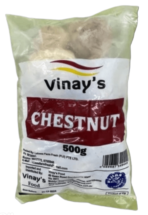Vinay's Chestnut 500g x 24 - Vinays Food - Vinay's
