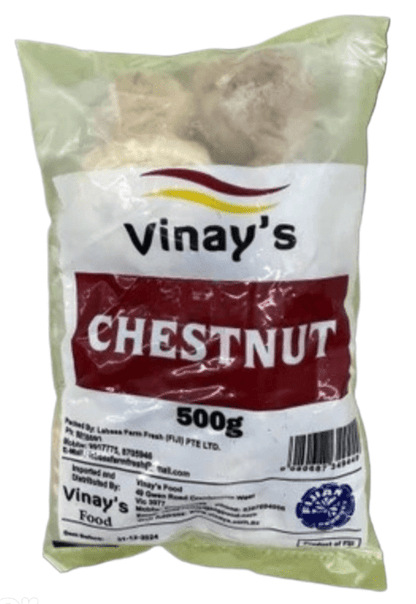 Vinay's Chestnut 500g x 24 - Vinays Food - Vinay's
