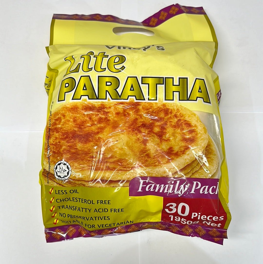 Vinay's Lite Paratha 30pcs x 6pkts - Vinays Food - Vinay's
