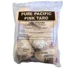 Vinay's Pink Taro Tausala 12kg box (12 x 1 kg packets) - Vinays Food - Vinay's