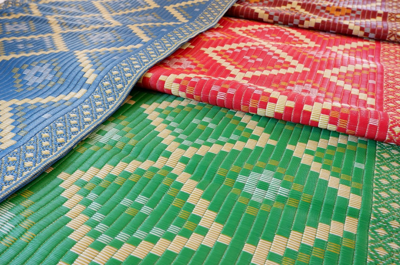 Vinay's series woven mat 4 folds 3.6 x 3m - Vinays Food - Vinay's Mats