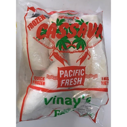 Vinay's White Cassava 12kg (12 x 1 kg packets) - Vinays Food - Vinay's