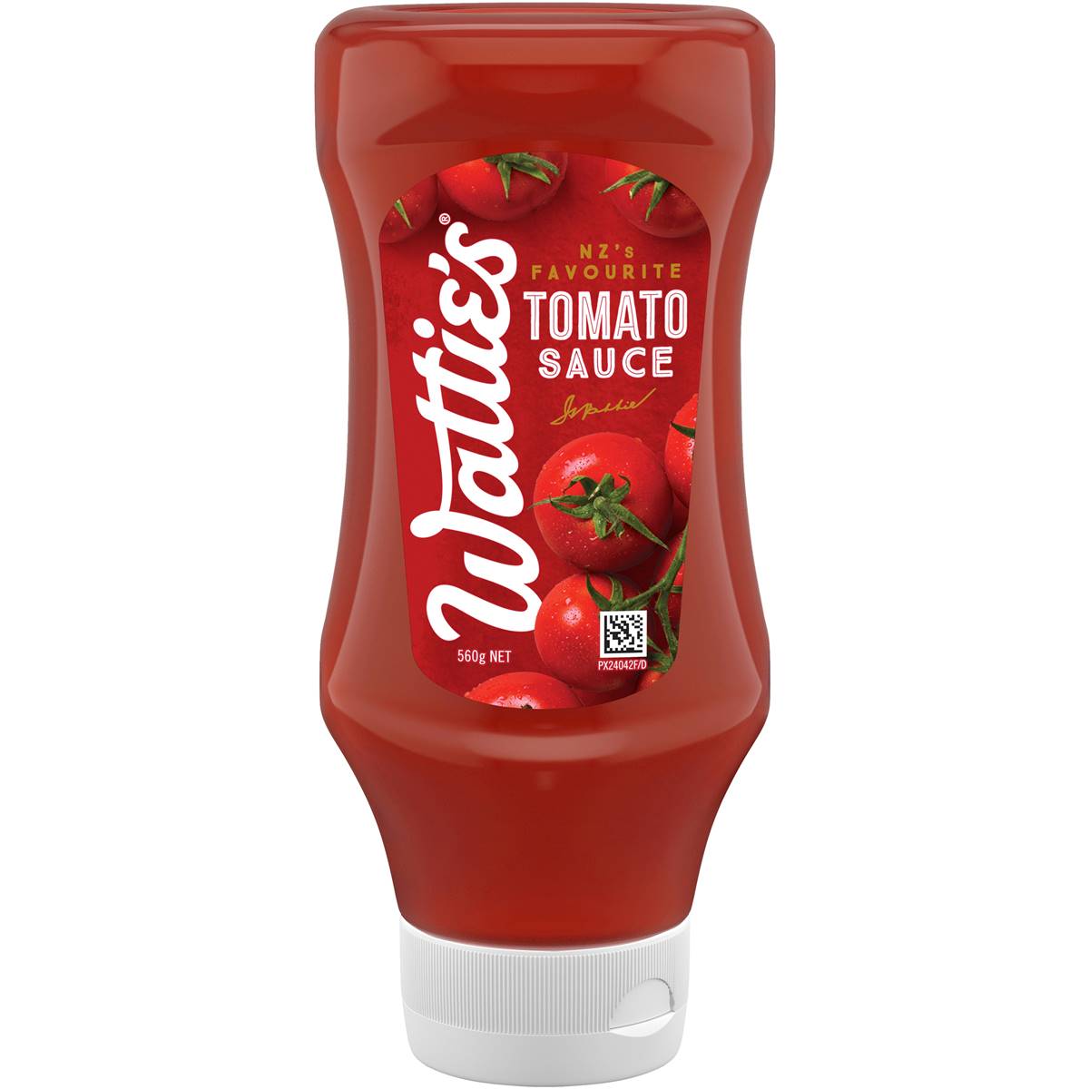 Watties Tomato Sauce EZsqeeze 565g x12 - Vinays Food - Watties